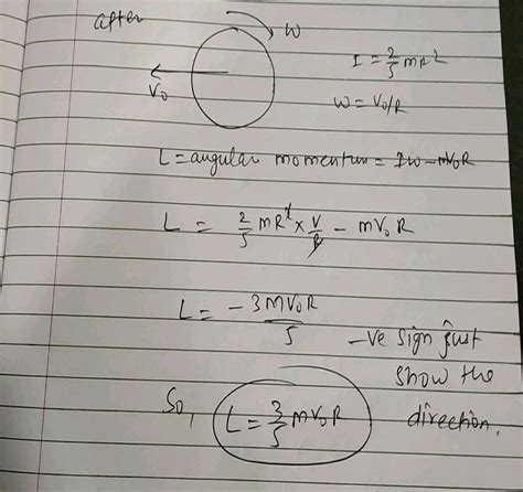 8. 14. A solid sphere of radius 'R' and mass 'm' rolls purely on rough ...