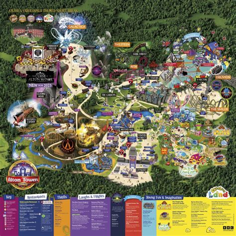 Navigating Alton Towers: A Comprehensive Guide To The Theme Park Map ...