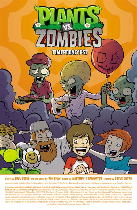 Plants vs. Zombies - Read free Comics online!: Plants vs. Zombies ...