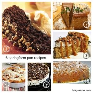 6 Springform pan recipes