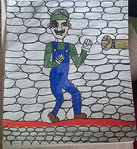 Luigi Fighting Bowser By Himself by Luigifan1558 on DeviantArt