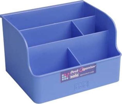 Flipkart.com | Solo 5 Compartments Plastic Desk Organizer - Desk Organizer