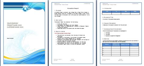 Report Template Microsoft Word (11) | TEMPLATES EXAMPLE | Word template ...