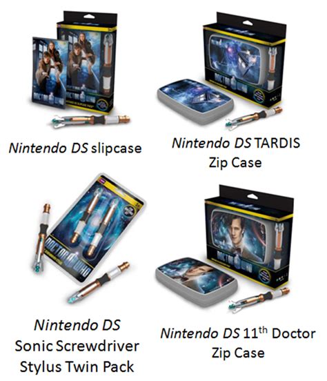 The Ultimate Doctor Who Site: More Doctor Who Nintendo DS Accessories