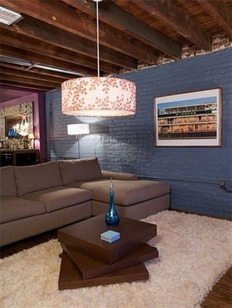 31 Gorgeous Basement Living Room Ideas You Definitely Like - SWEETYHOMEE