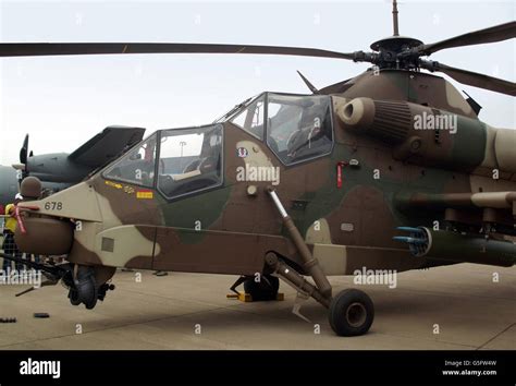 Denel AH-2 Rooivalk at the 2011 Air Force Base Waterkloof Airshow and ...