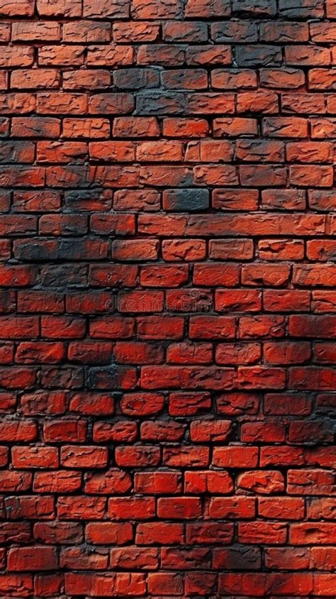 Graffiti Canvas Red Brick Wall Pattern Texture, Ideal for Inscriptions ...