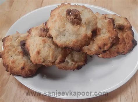 How to make Banana Biscuits, recipe by MasterChef Sanjeev Kapoor