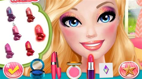 Barbie make up games barbie game for girls to play Barbie dress up 4 ...