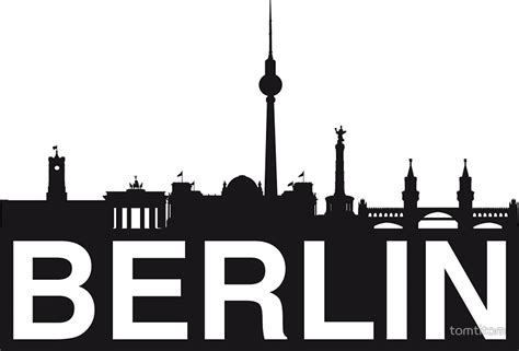 Berlin Skyline Silhouette at GetDrawings | Free download