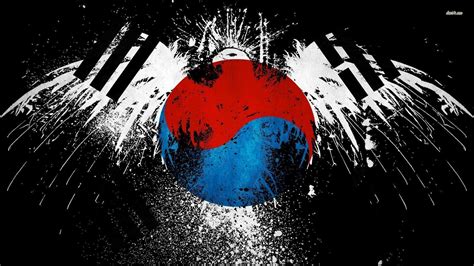 Flag Of South Korea Wallpaper - South Korean Flag Art - 1920x1080 ...