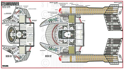 Star Trek Ship Schematics Blueprints