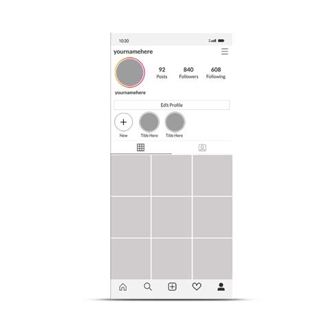 Free Instagram Layout Mockup PSD...