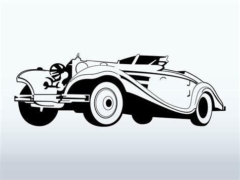 Classic Car Vector Vector Art & Graphics | freevector.com