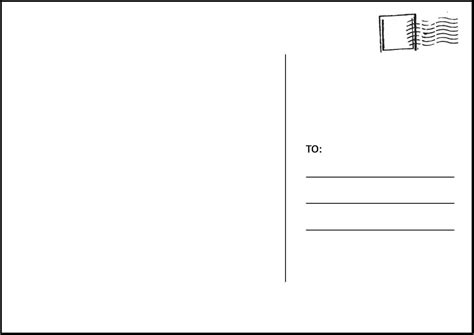 Blank Postcard Template Word New 4x6 Postcard Template Word Archives ...