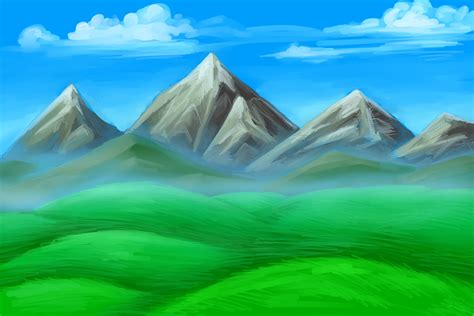 Simple Mountain Drawing at GetDrawings | Free download