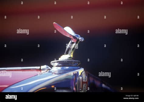 Classic car at Frome Cheese Show Somerset Stock Photo - Alamy