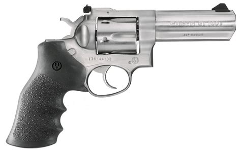 Ruger GP100® 357Magnum 4.2″ Barrel Stainless Hogue® Monogrip ...