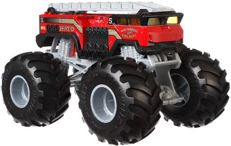 Hot Wheels Monster Trucks 1:24 Scale Alarm #2 Vehicle - Walmart.com