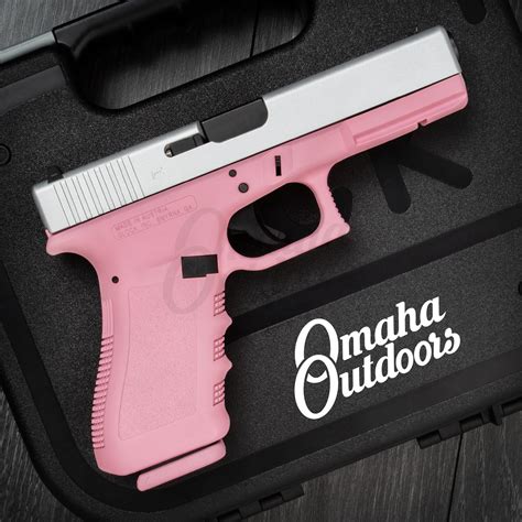 Glock 17 Gen 3 Victoria Pink / Satin Aluminum - Omaha Outdoors