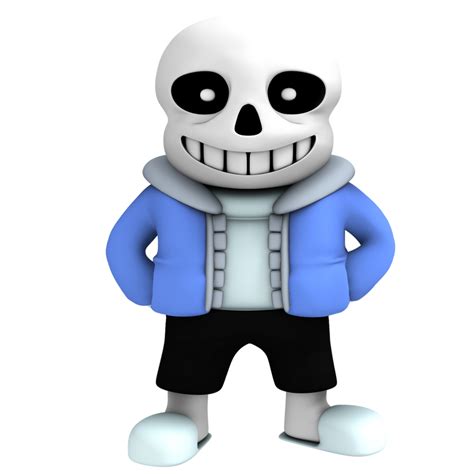 Sans from undertale, render by Nibroc-Rock on DeviantArt