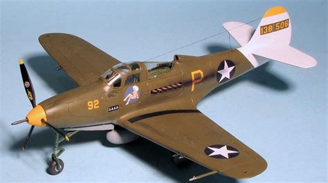 Monogram 1/48 P-39 Airacobra, by Scott Van Aken