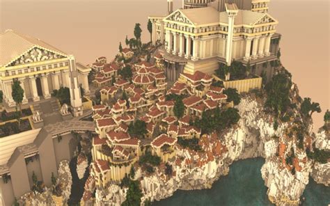 Athos - An ancient Greek city Minecraft Map