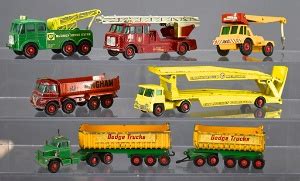 Large Group Of Vintage Matchbox King Size Trucks