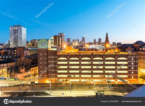 Car Park City Centre Leeds England Stock Photo by ©sakhanphotography ...