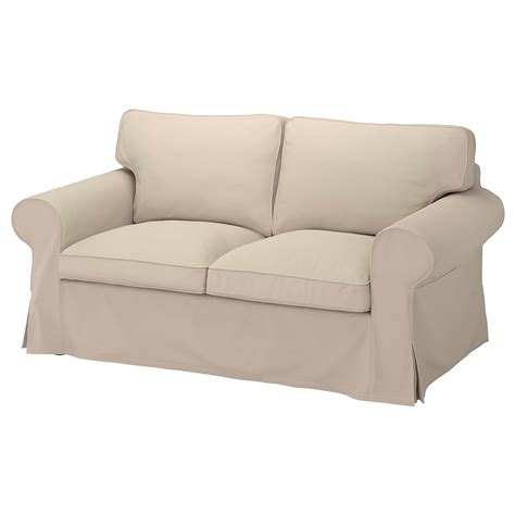 EKTORP 2-seat sofa, Hallarp beige - IKEA