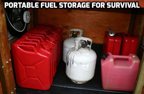 Best Portable Fuel Storage for Survival 2017 | Authorized Boots