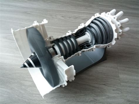 Model of the Week: 3D Printable High-Bypass Jet Engine [Mach 8 ...