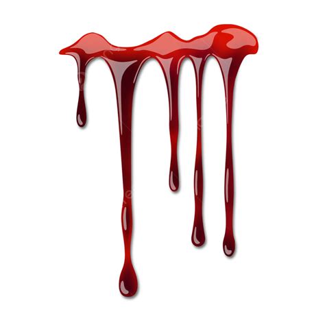 Realistic Blood Dripping Element Vector, Realistic, Blood, Element PNG ...