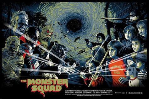 THE MONSTER SQUAD | Monster squad, Art, Movie poster art