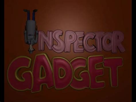 Inspector Gadget logo by bonjourmonami on DeviantArt