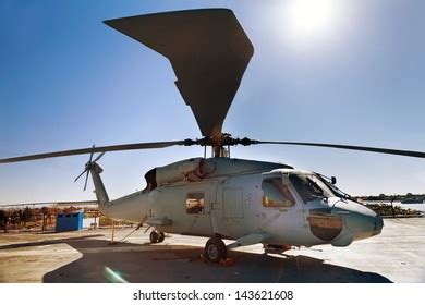 Military Helicopter On Carrier Deck On Stock Photo 143621608 | Shutterstock