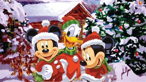 Mickey Mouse Christmas Wallpapers | PixelsTalk.Net