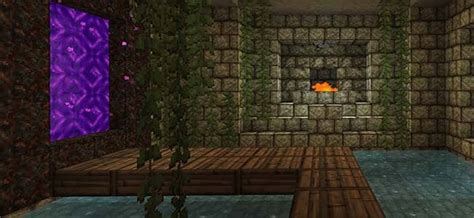 Minecraft Nether Portal Room Ideas