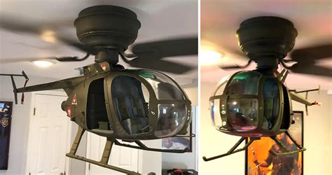 Helicopter Ceiling Fan Kit | Shelly Lighting