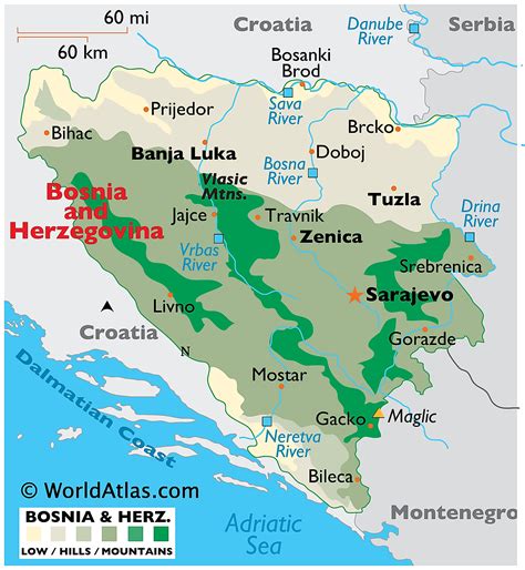 Visegrad Bosnia Map