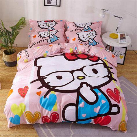 * Hello Kitty Bedding Set | Hello Kitty Bed Linen - Buy Online