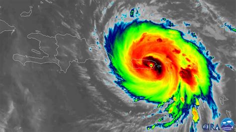 Hurricane Maria Infrared Satellite Imagery - YouTube