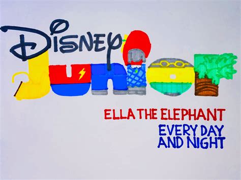 Ella The Elephant On Disney Junior In The USA Every Day ☀️ And Every ...