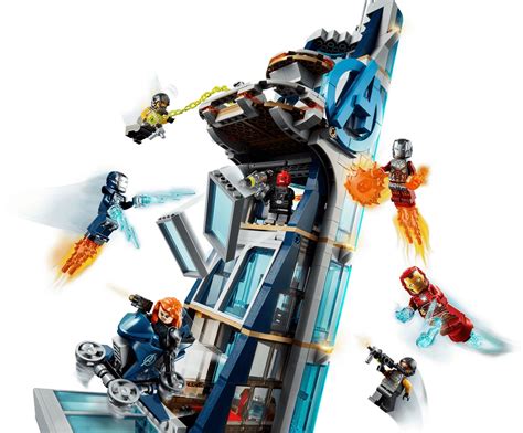 Brick Built Blogs: Lego Marvel 76166 Avengers Tower Official Images