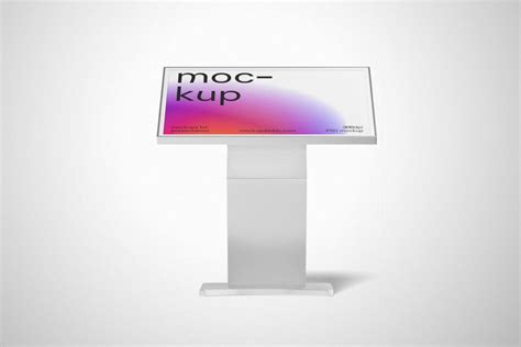 Kiosk Mockup (3 Types) - Mockup Daddy