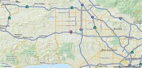 Encino, CA - MapQuest | Encino, California hotel, Encino california