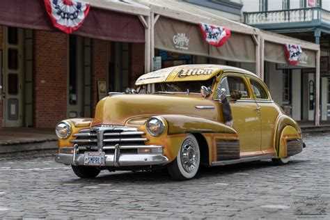 Old Town Sacramento classic car show — Old Custom Cars