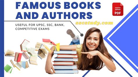 Famous Books and Authors PDF - SSC STUDY