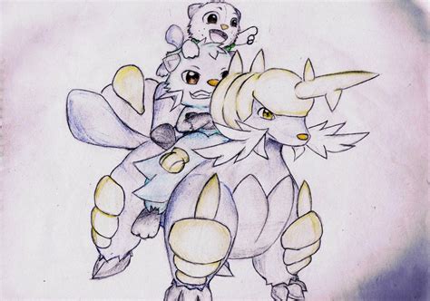 Oshawott Evolution Line Colored by Martine-larcX on DeviantArt