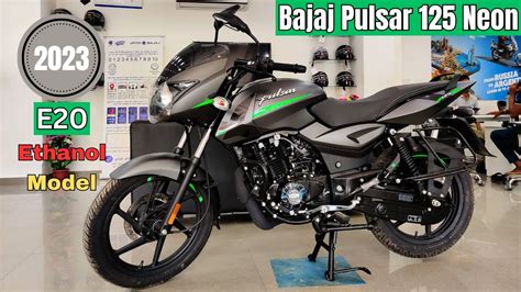 Bajaj Pulsar 125 Neon BS7 Ethanol Model Review With All New Changes ...